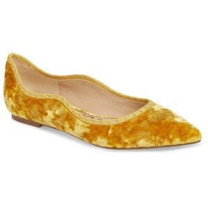 NEW Sam Edelman Marigold Velvet Flats women’s size‎ 6